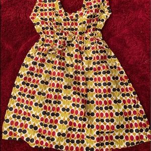 African printed dress